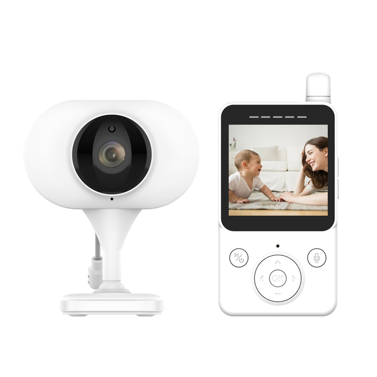 2.4 inch wireless baby monitor camera night vision temperature monitor